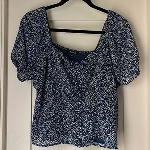 Madewell formal blouse size 6.